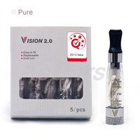 Vision 2.0 V3+ CE5 CC デュアルコイル クリアカトマイザー Clearomizer (5個入)